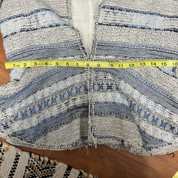 Rebecca Taylor Tweed Peplum Blazer Jacket - Picture 16 of 17